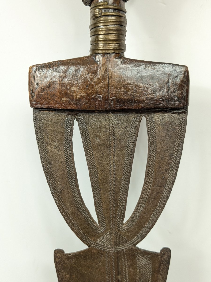 Ngombe Prestige Knife, Drc—early 20th Century.-photo-2