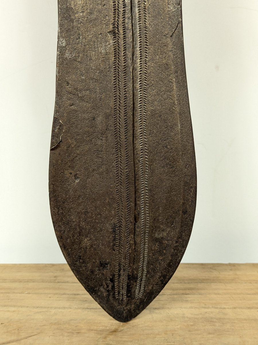 Ngombe Prestige Knife, Drc—early 20th Century.-photo-1