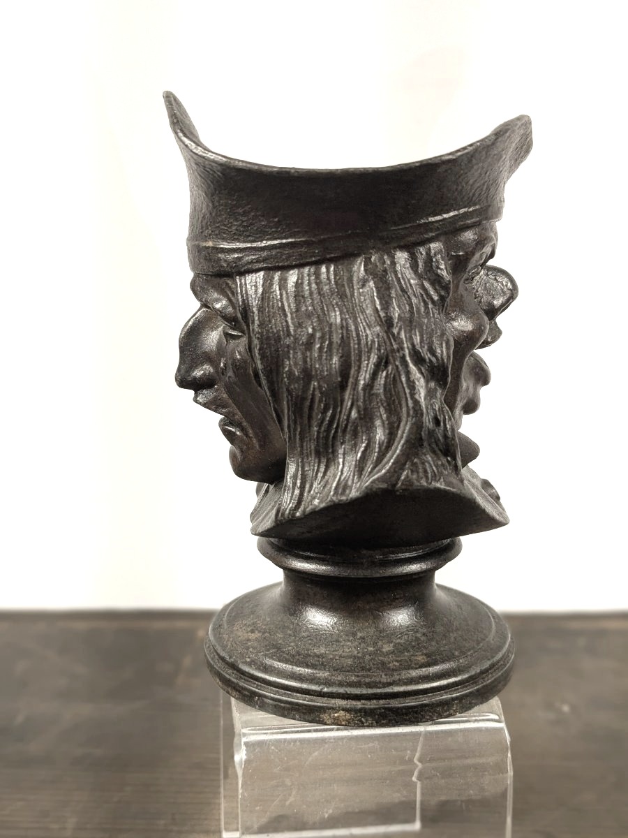 "jean Laughs, Jean Cries" — Candlestick, Circa 1850–80-photo-3