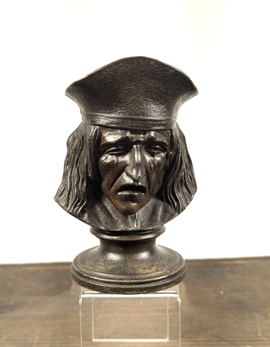 "jean Laughs, Jean Cries" — Candlestick, Circa 1850–80-photo-2