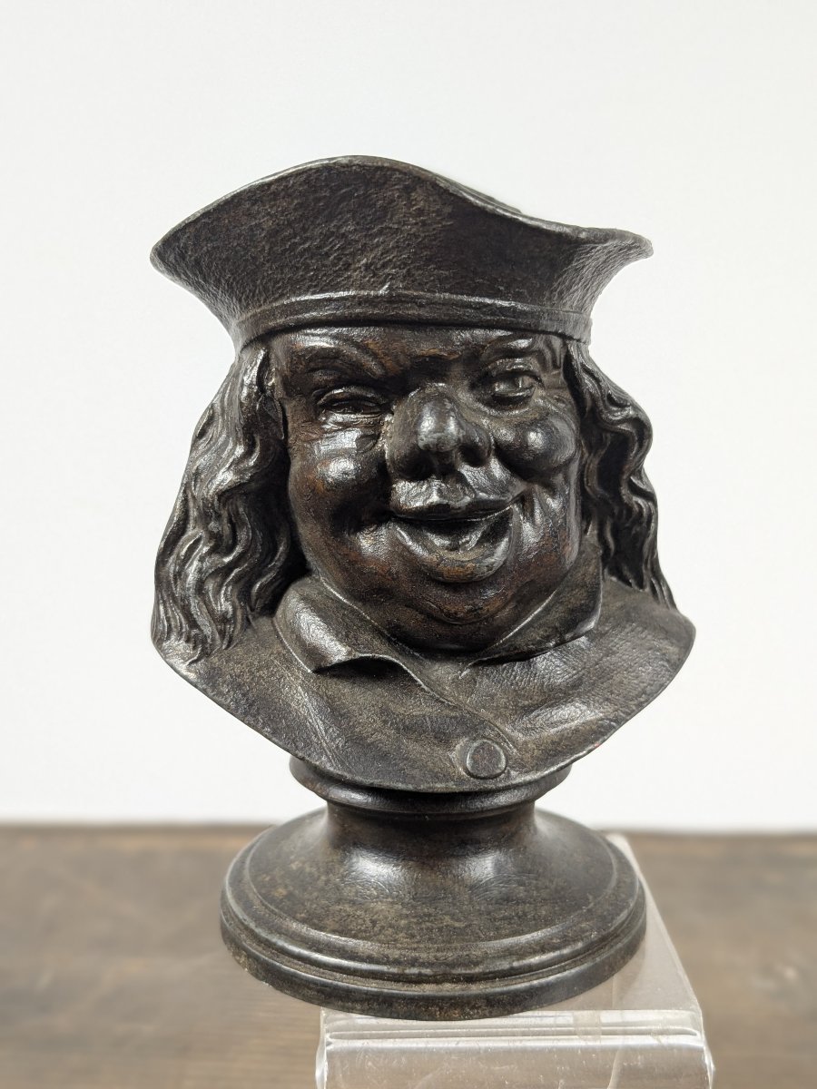 "jean Laughs, Jean Cries" — Candlestick, Circa 1850–80