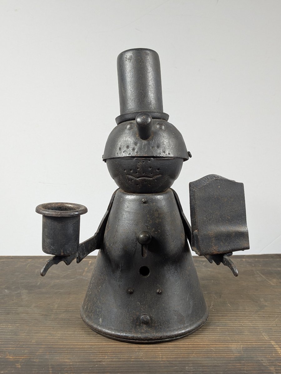 Pyrogenic Clown Candleholder - Circa 1920–30-photo-2