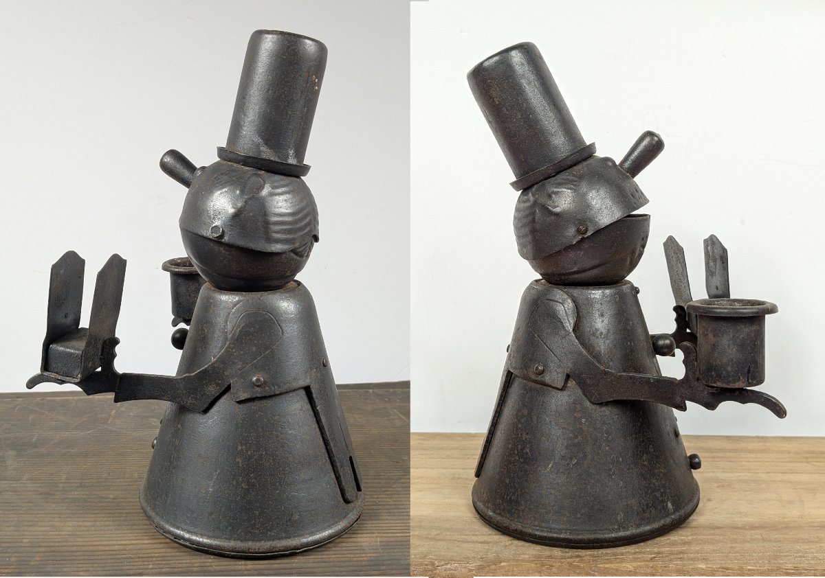 Pyrogenic Clown Candleholder - Circa 1920–30-photo-1