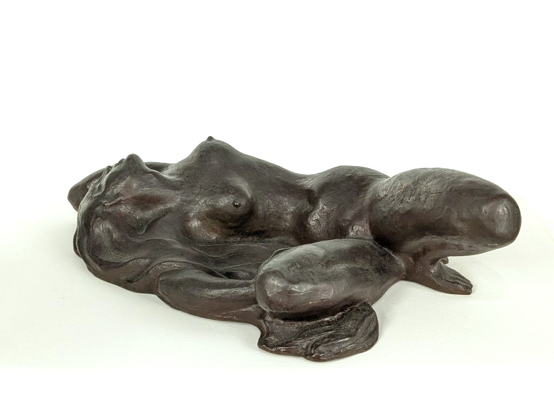 Languid Nude - Bronze, Circa 1950 #121
