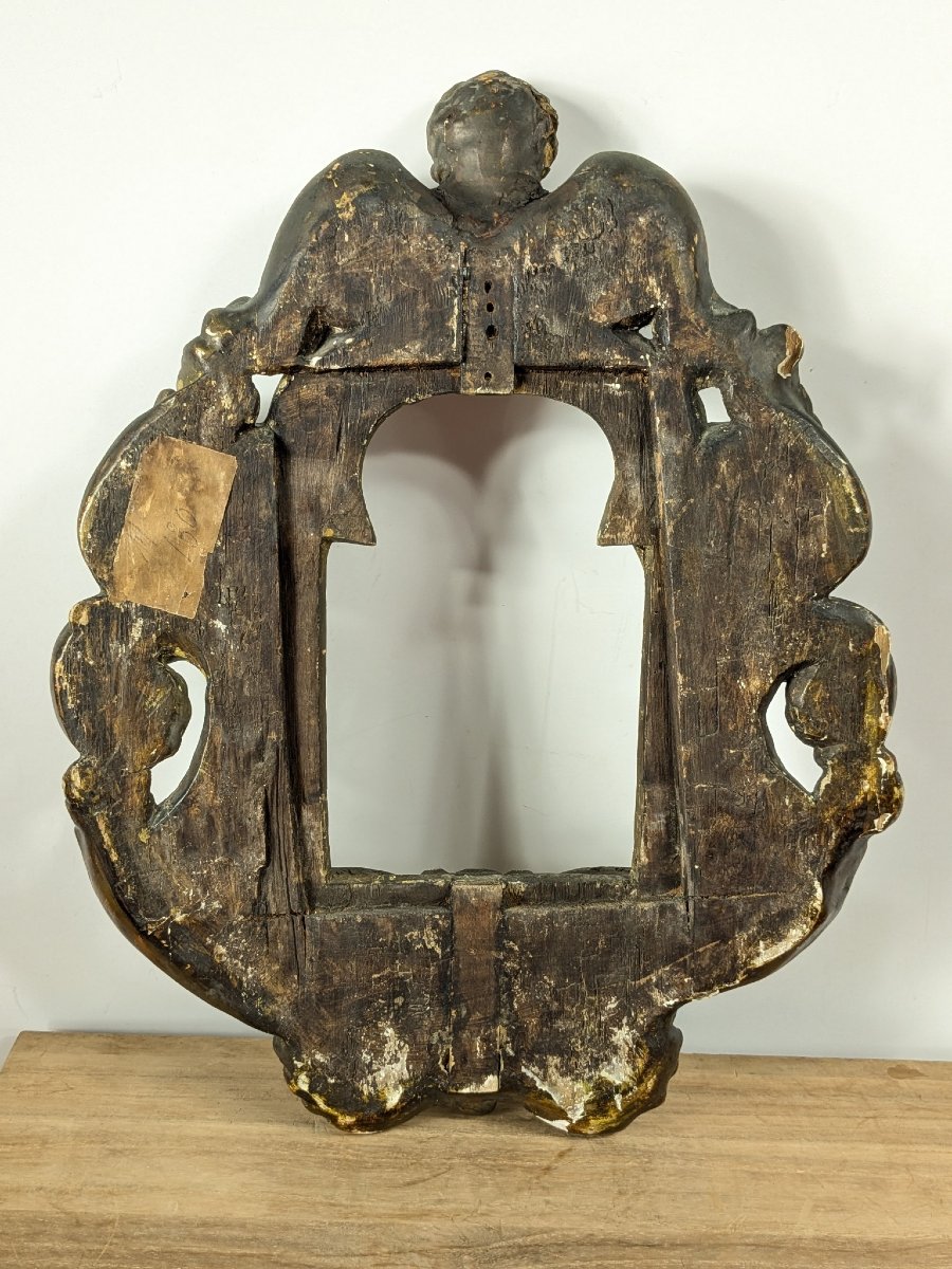 Frame With A Cherub – Italy, Second Half Of The 17th Century-photo-2