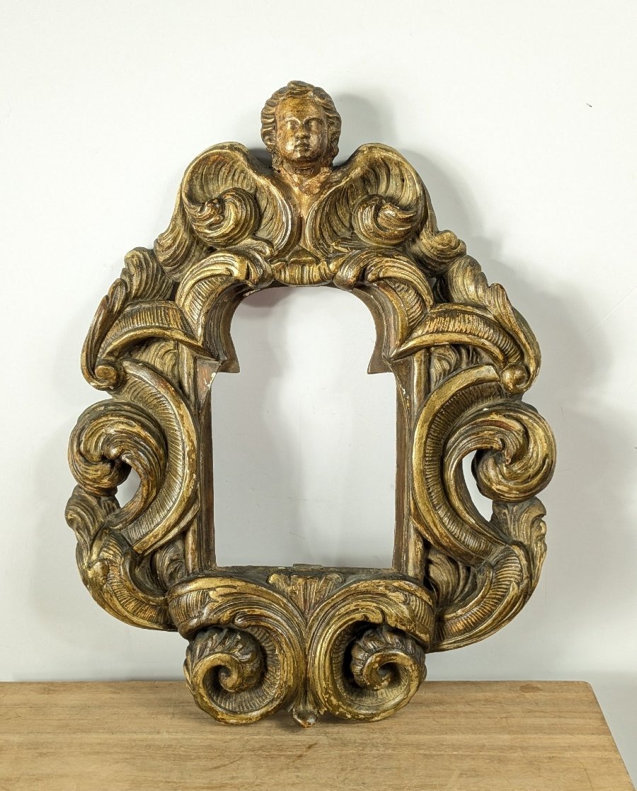 Frame With A Cherub – Italy, Second Half Of The 17th Century