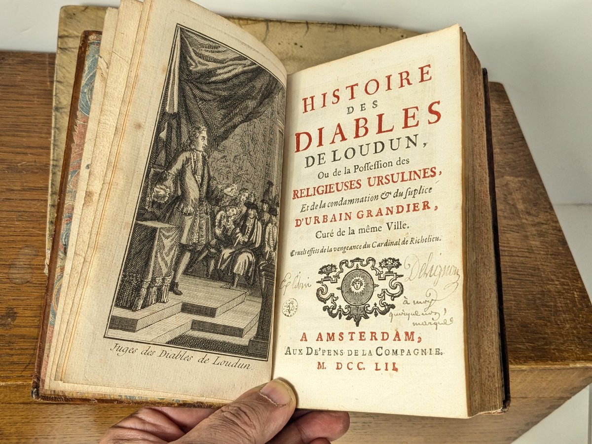 The History Of The Devils Of Loudun — Amsterdam, 1752