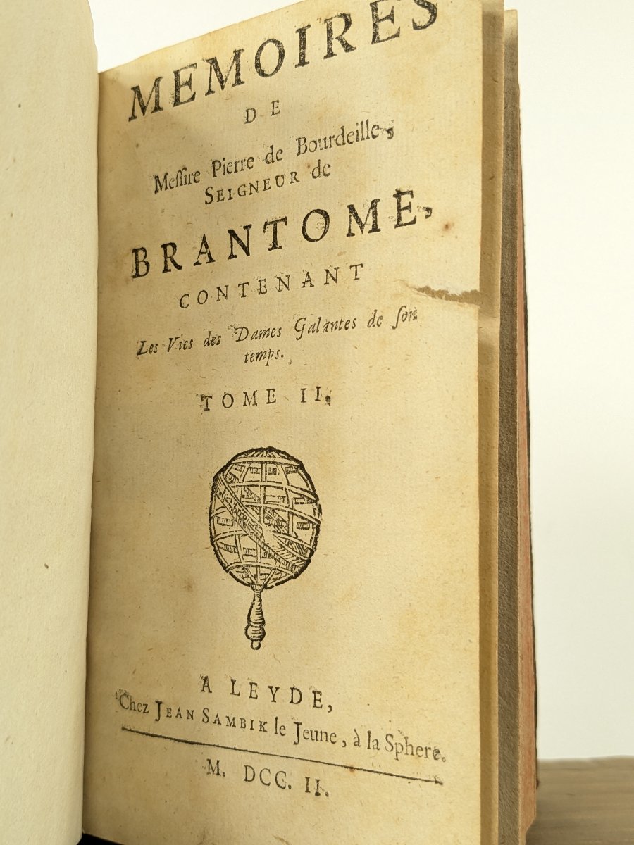 Brantôme — Memoirs Containing The Lives Of Gallant Ladies, Leiden, 1699-photo-1