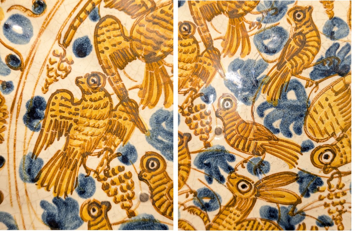Crespina With Fantastic Animals—majolica, Italy, First Half Of The 16th Century.-photo-2