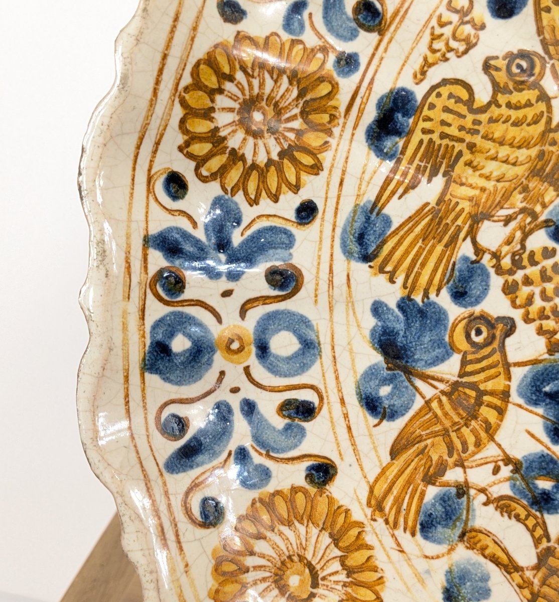 Crespina With Fantastic Animals—majolica, Italy, First Half Of The 16th Century.-photo-4