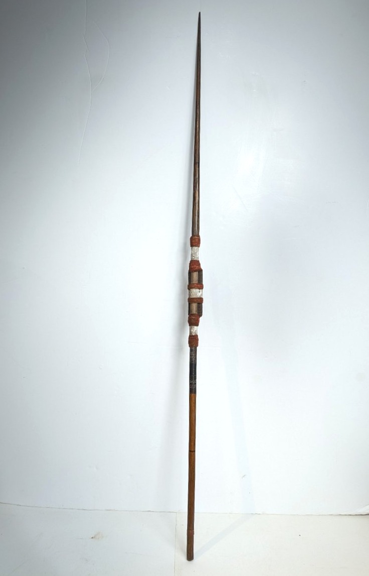 Double-pointed Spear With A Blade-like Tip - Kanak, New Caledonia-photo-3