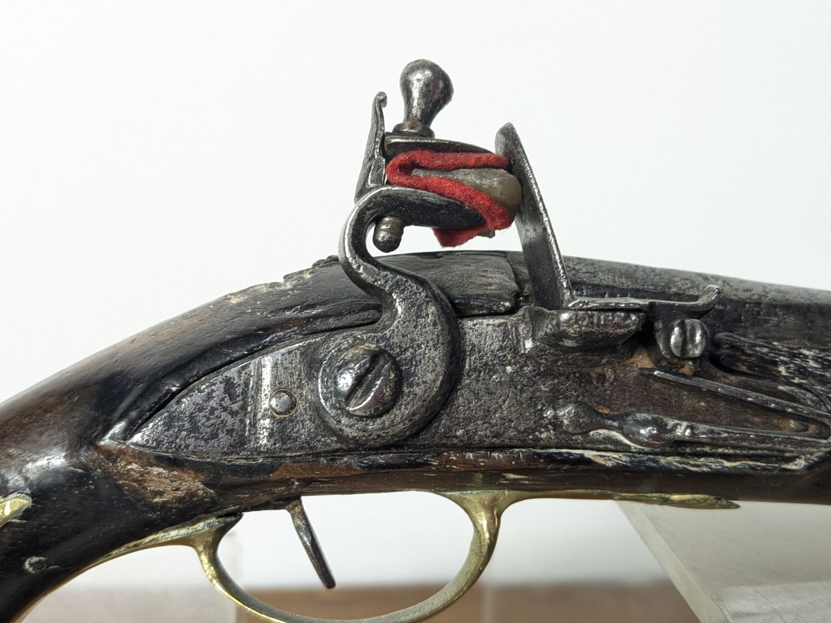 Petit pistolet à silex du XVIIIᵉ siècle-photo-3