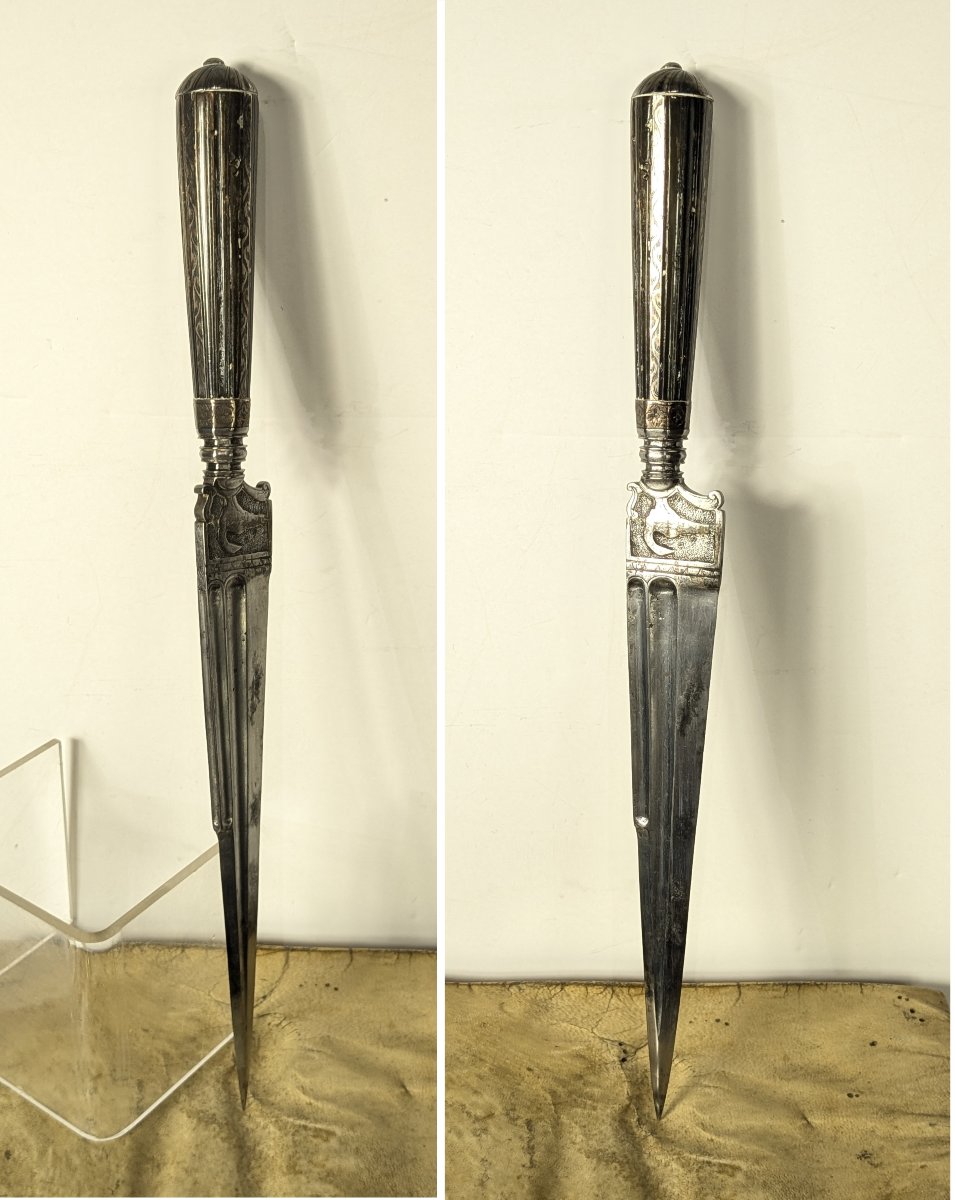 Genoese Knife With Animal Motifs—italy, Circa 1700-photo-1