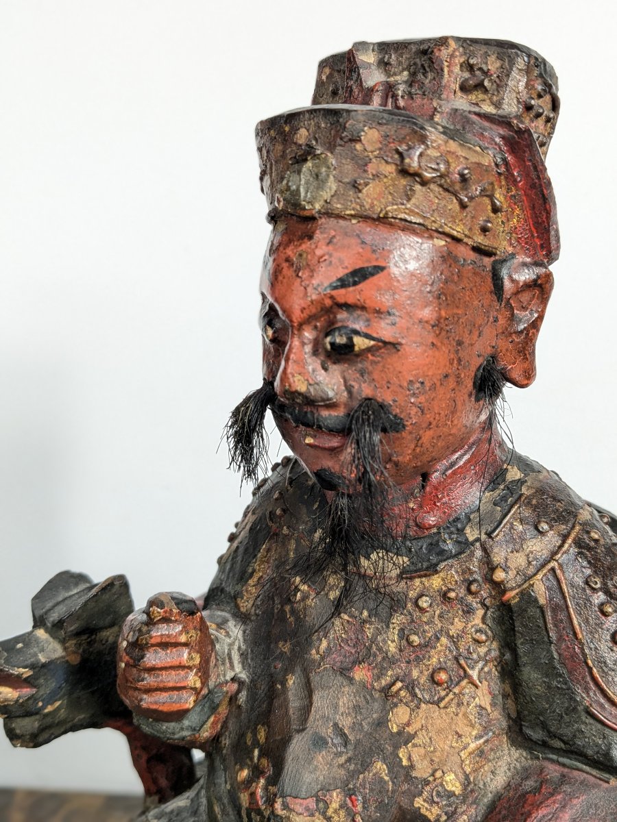 Dignitaire assis — Chine, XIXe siècle-photo-4