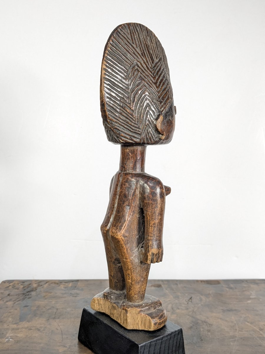 Statuette féminine — ibedji yoruba - Nigéria-photo-1
