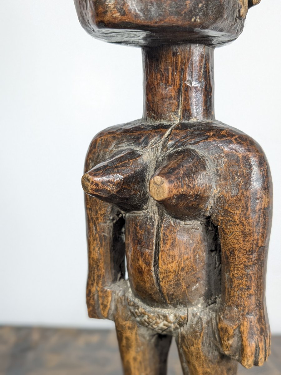 Statuette féminine — ibedji yoruba - Nigéria-photo-5