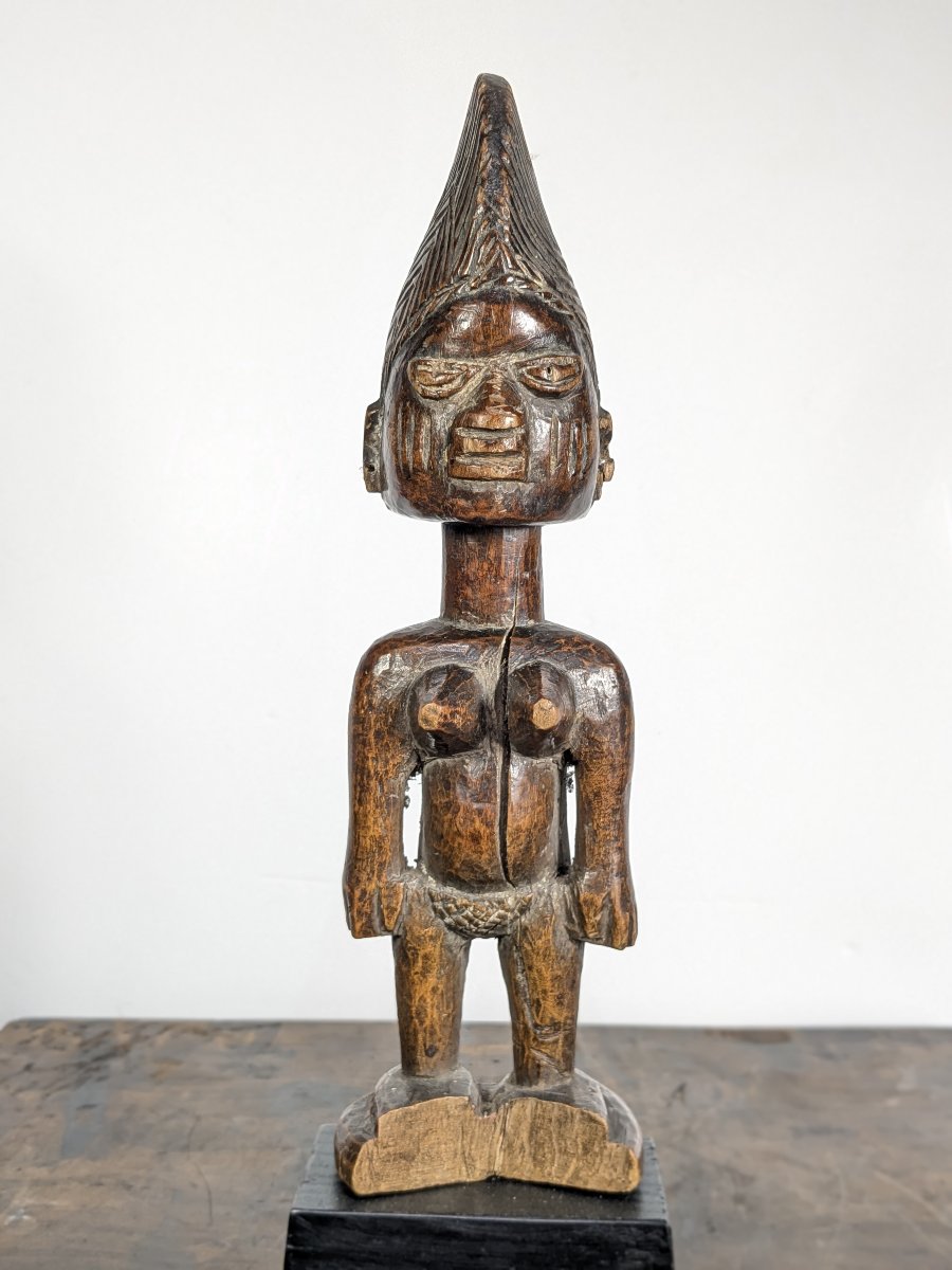 Statuette féminine — ibedji yoruba - Nigéria