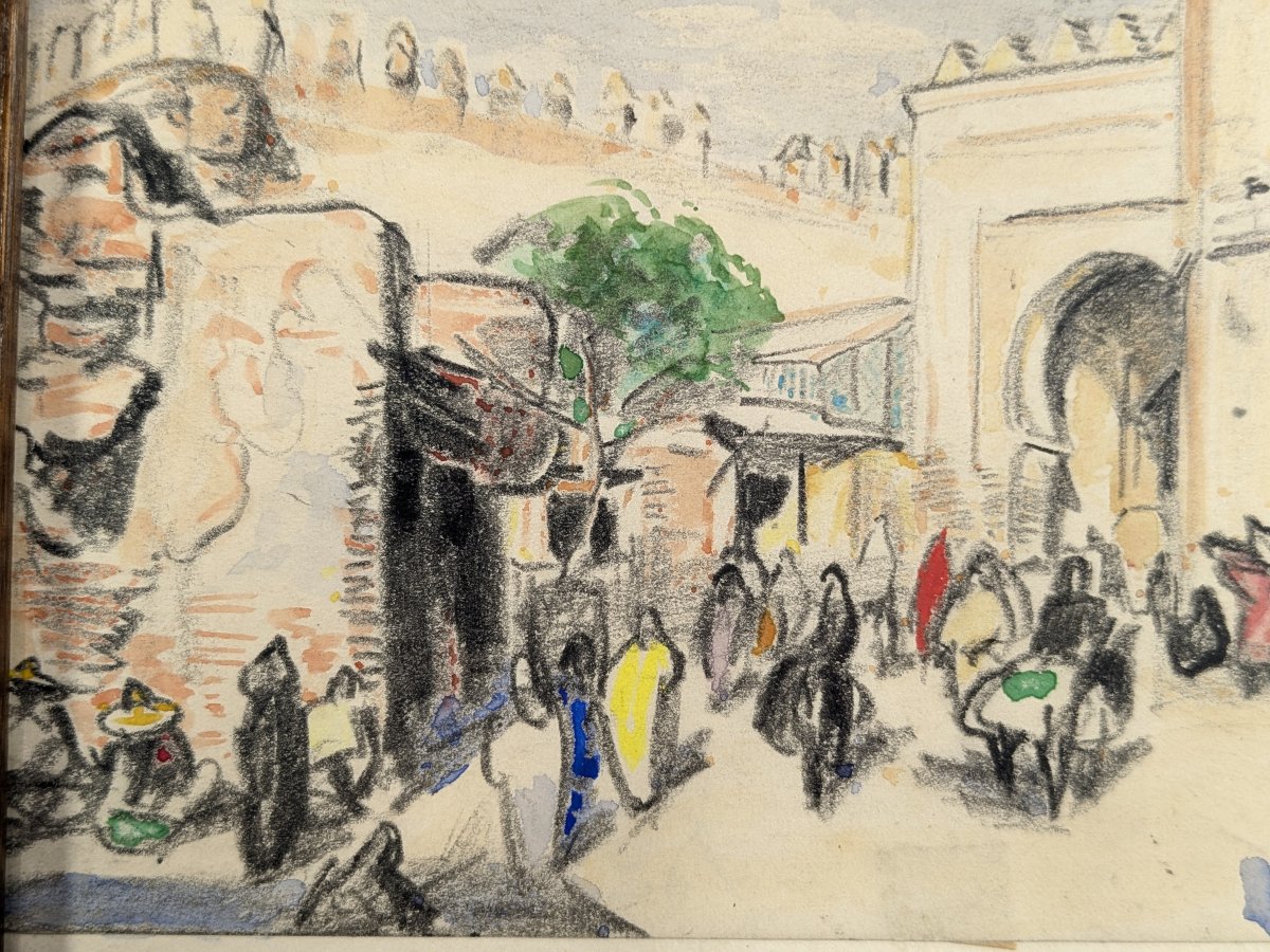 View Of Fez - 1953 - Charles Ernest Smets (1909–1987)-photo-3