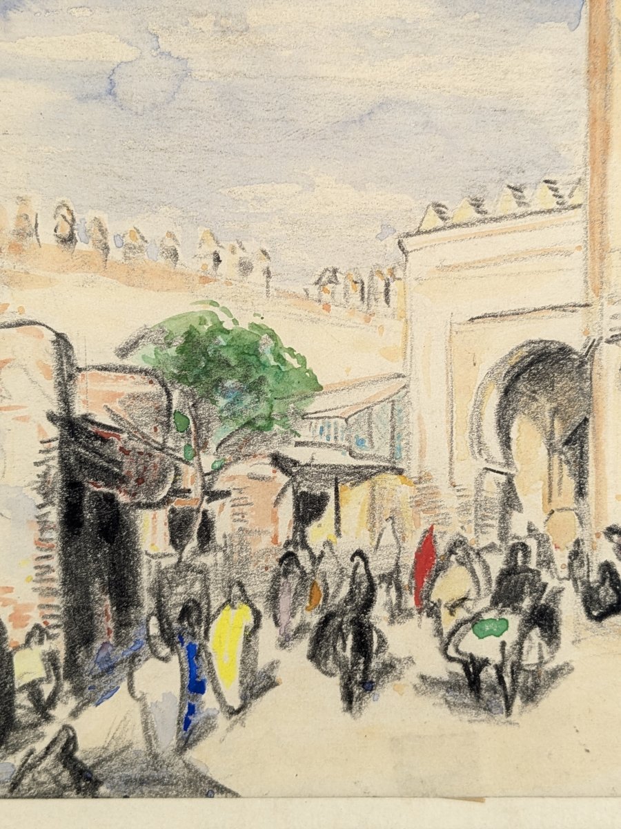View Of Fez - 1953 - Charles Ernest Smets (1909–1987)-photo-2