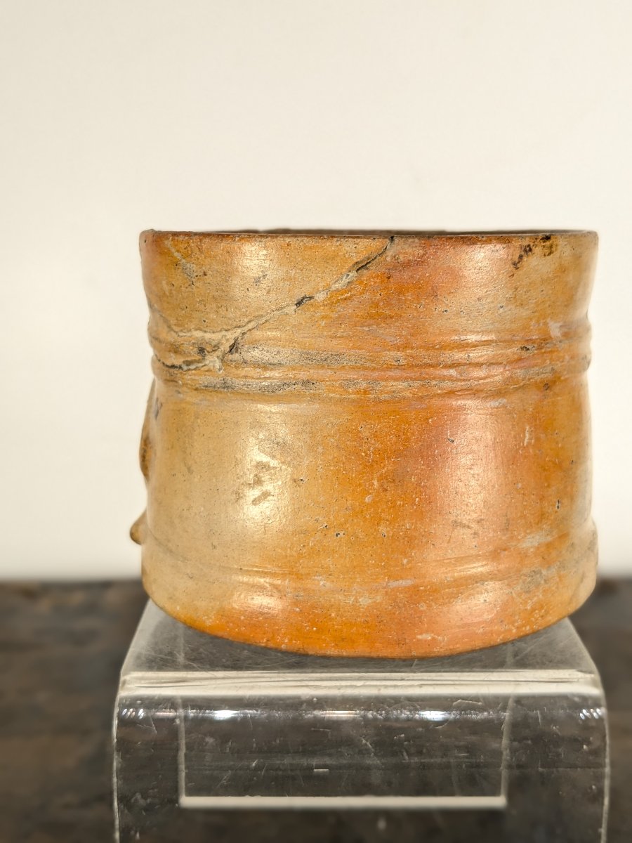 Vase au singe — Veracruz, Mexique IIe-IXe siécle-photo-3