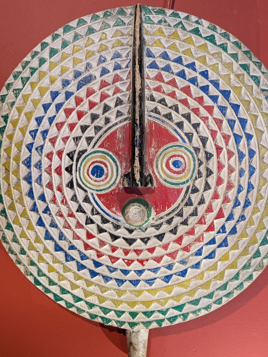 Sun Mask – Burkina Faso, Circa 1970.-photo-3