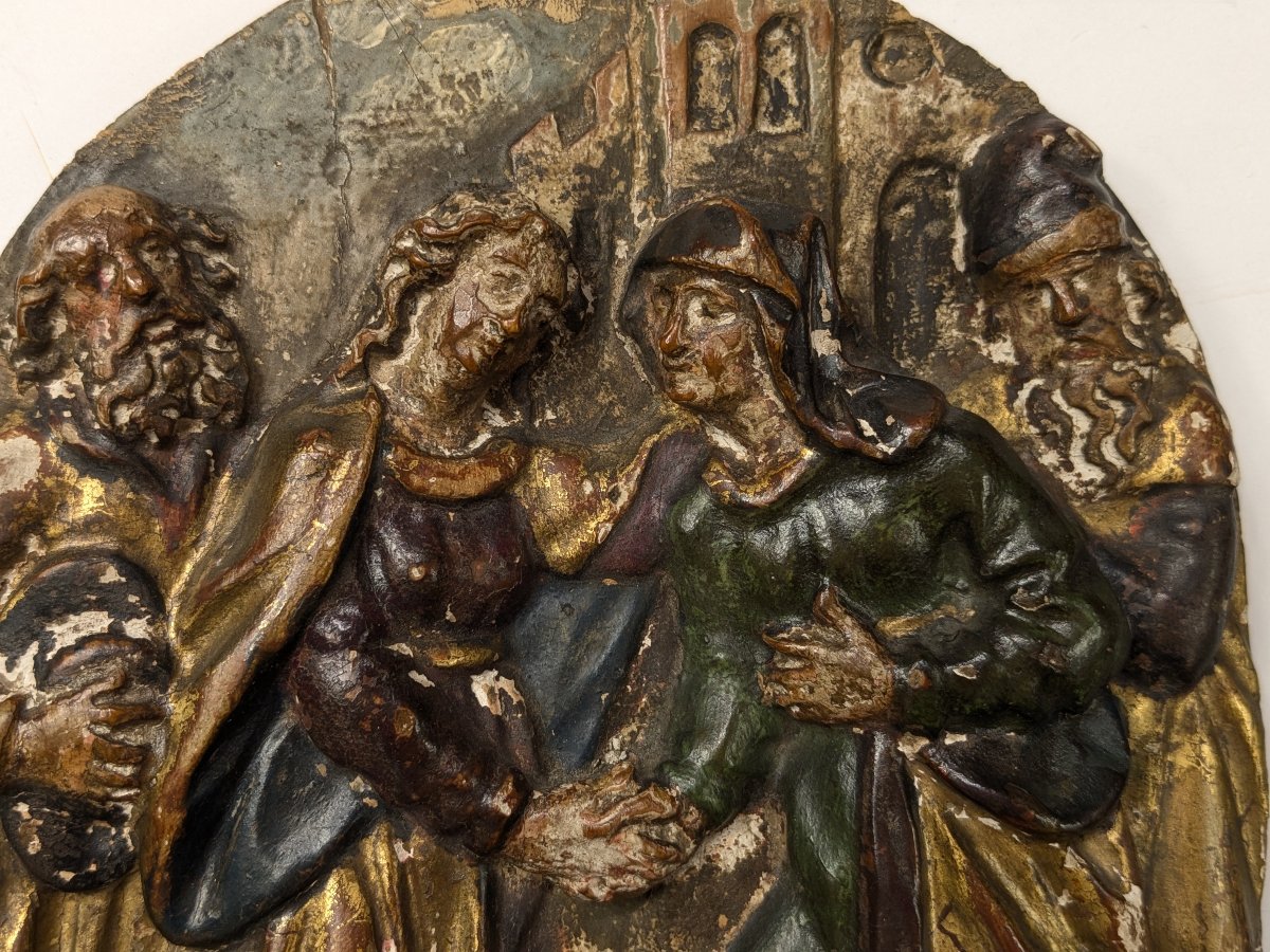 La Visitation – Relief circa 1630 -60-photo-2