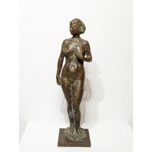 Nu en bronze du sculpteur Takashi Sugimura 1965