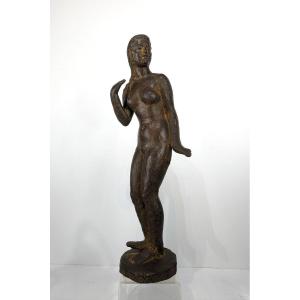 Danseuse nue - bronze 1970-80 - h 51cm