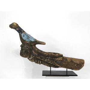Bow Of Anthropomorphic Canoe And Bird - Humboldt Bay, Papua, First Half Of The 20th Century