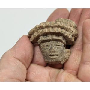 Petite tête culture Zapotheque - Mexique - IIIe/Xeme siècle