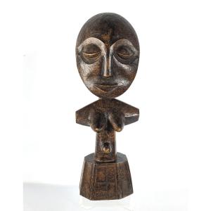 Poupée Ashanti, travail colonial 1950-60 n°2