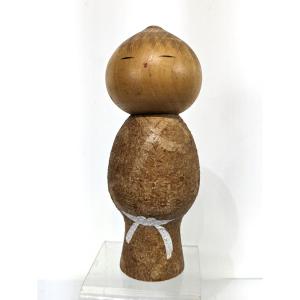 Small Chestnut - Kokeshi By Masao Watanabee (1917-2007) Circa 1970 - Kok188