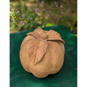 Clay Pumpkin - Folk Art 1950 No. 2