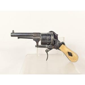 Small Lady's Pistol Circa 1870 - Gold Inlays