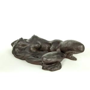 Nu alangui - bronze circa 1950 #121