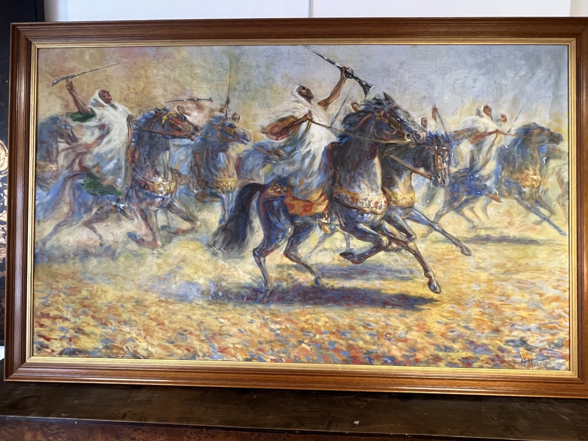 CHARGE DE CAVALIERS.    G SAUVEUR MAURY-photo-2