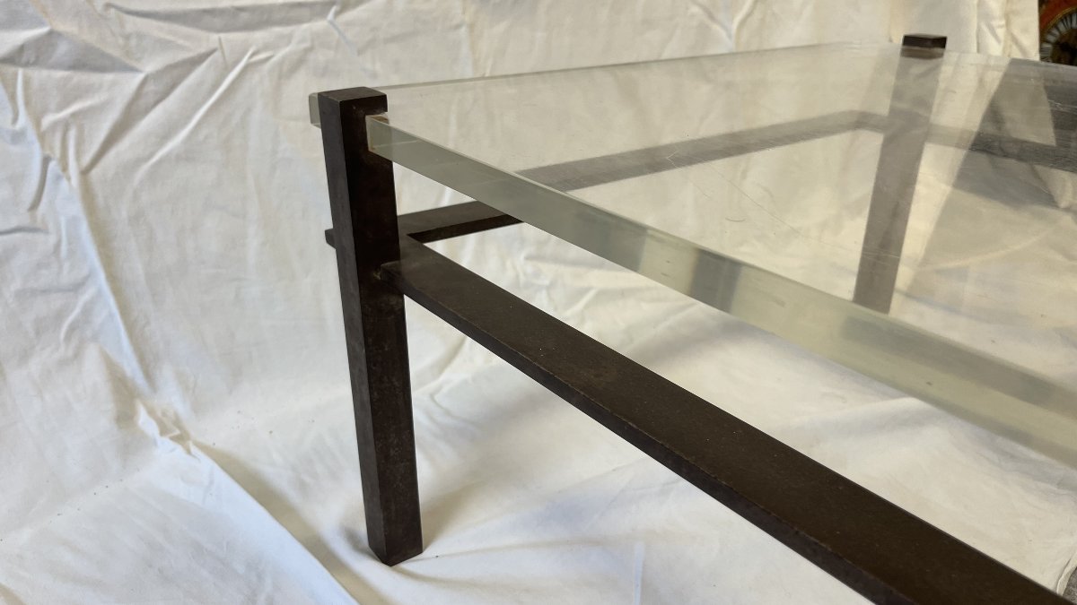 TABLE BASSE MODERNISTE 1960-photo-2