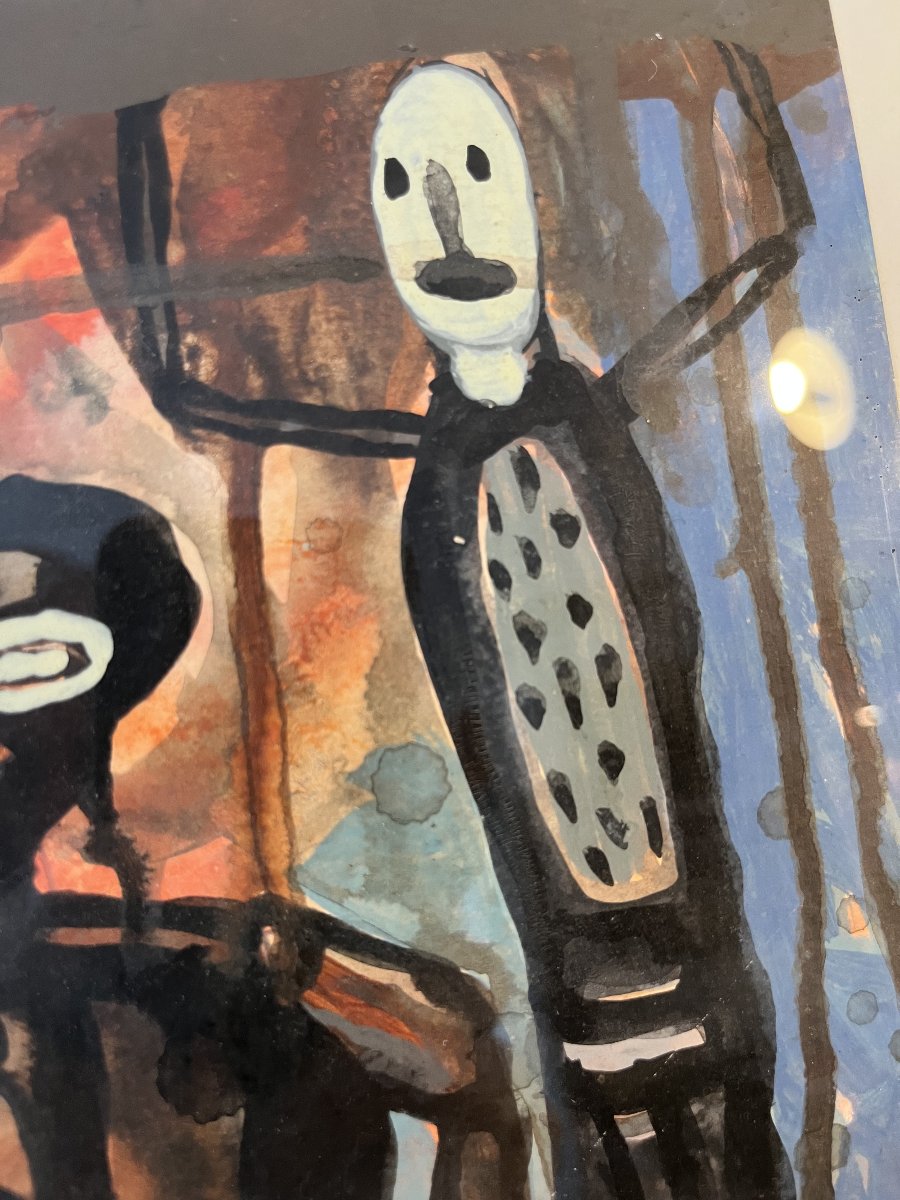 GOUACHE SUR CARTON-photo-4