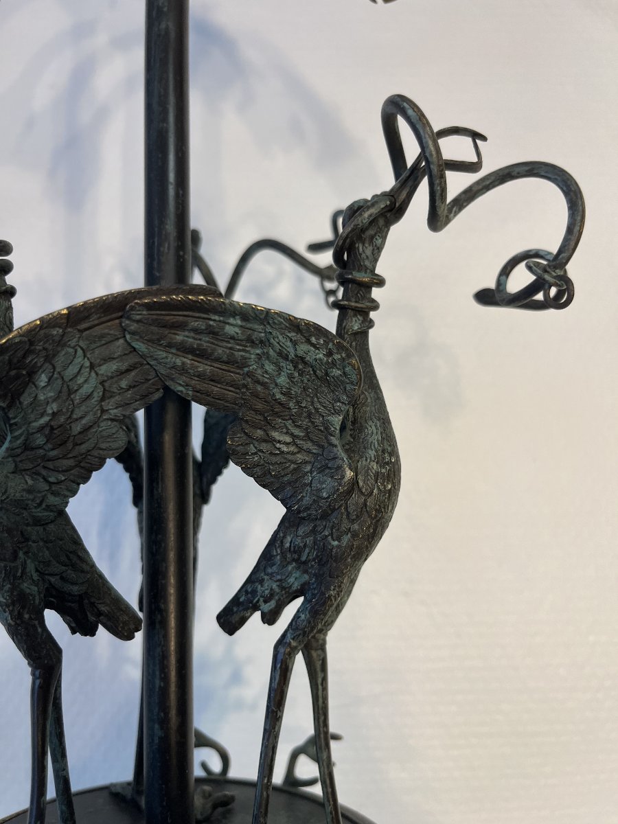 Large Pair Of 19th-century Lamps-photo-5
