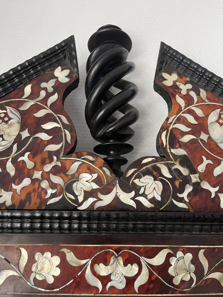 Mirror With Boule Marquetry-photo-3