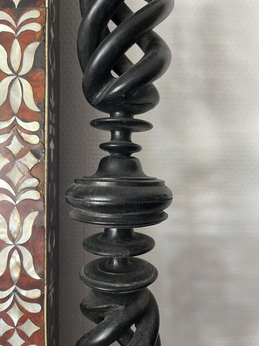 Mirror With Boule Marquetry-photo-3