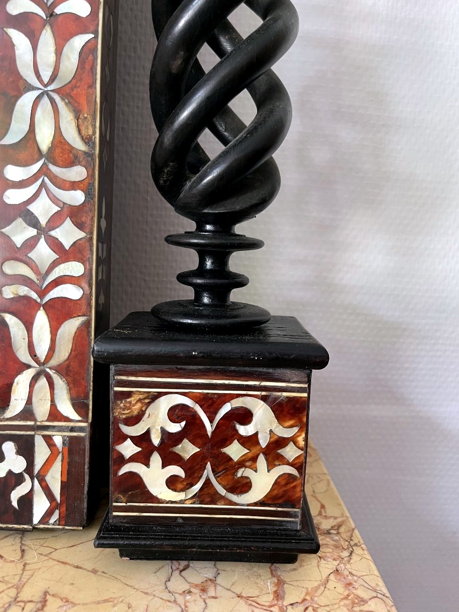GRAND MIROIR  ANGLO-INDIEN -photo-4