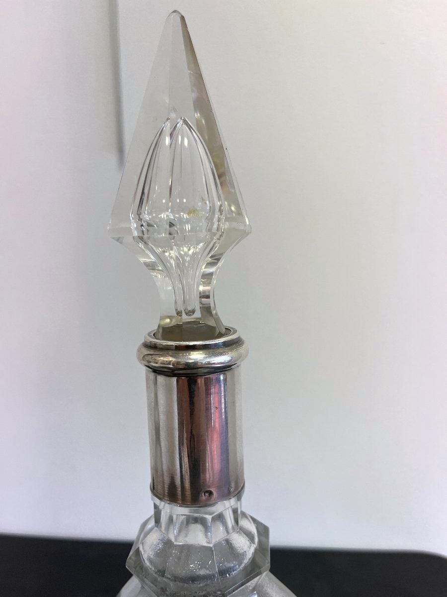 Pair Of Crystal Decanters-photo-2