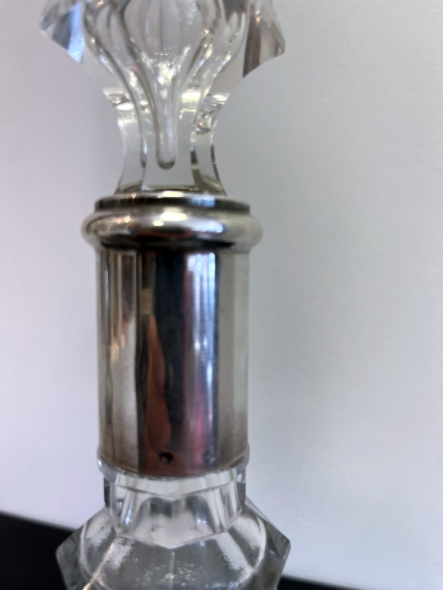 Pair Of Crystal Decanters-photo-3