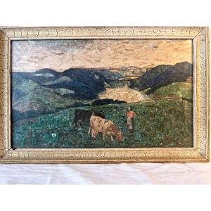 Unique Collage Art, 1950