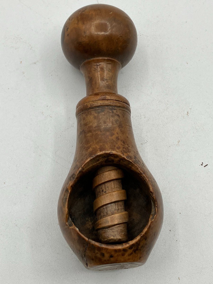 Pear-shaped Wooden Nutcracker