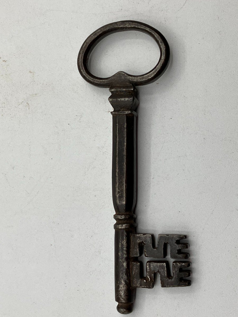 Key In Forged Iron-photo-2