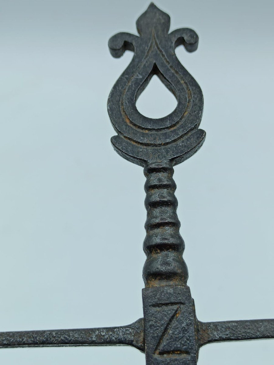 Forged Iron Candlestick-photo-4