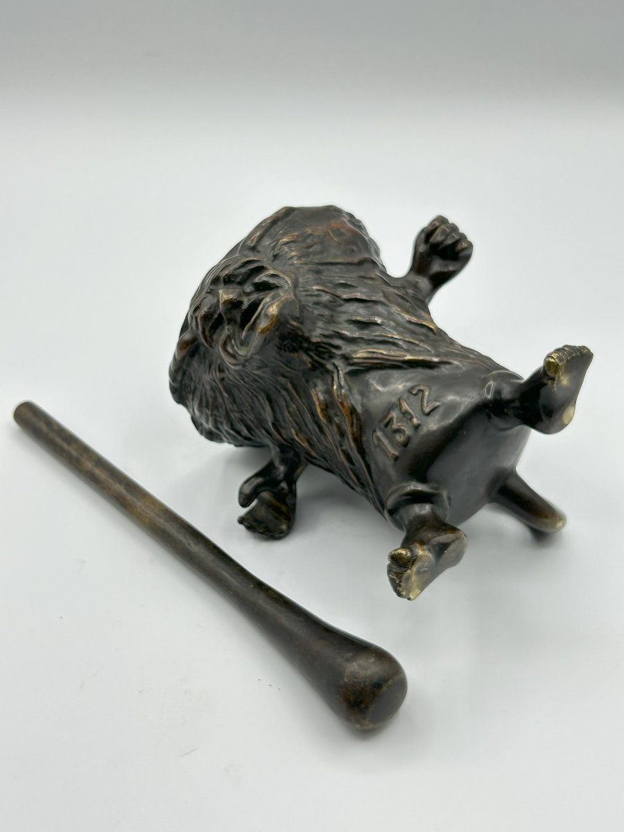 Mortier en bronze-photo-4