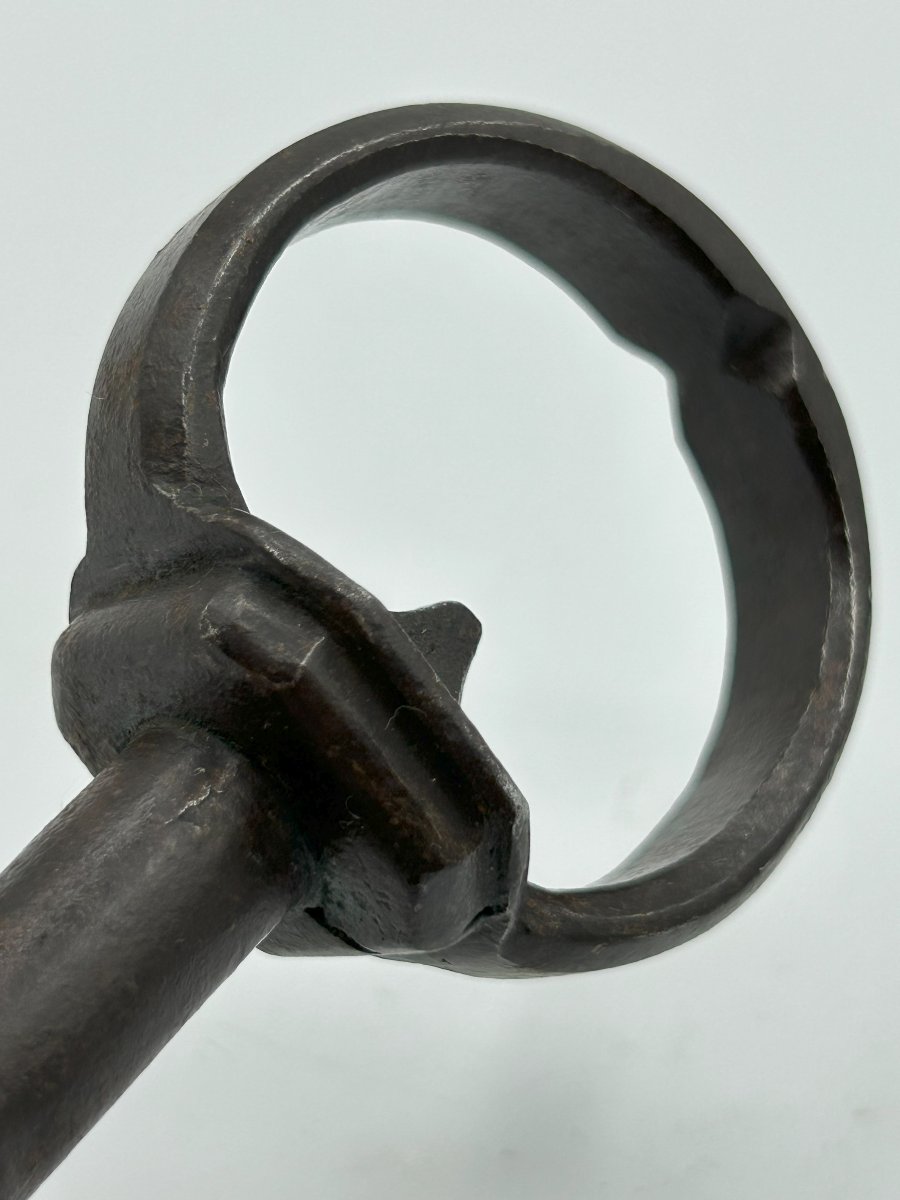 Clé en fer forgé-photo-2